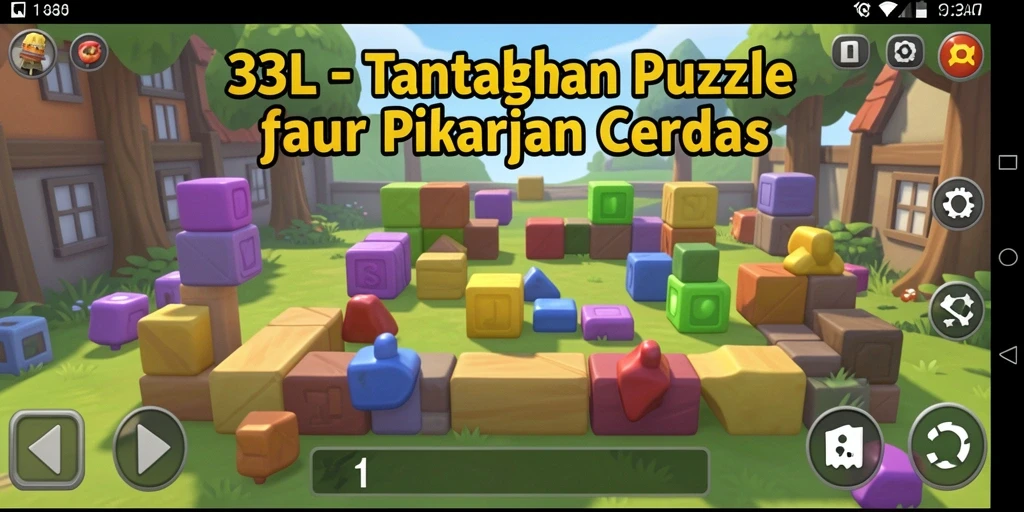 Screenshot gameplay 33L yang seru dan menantang.