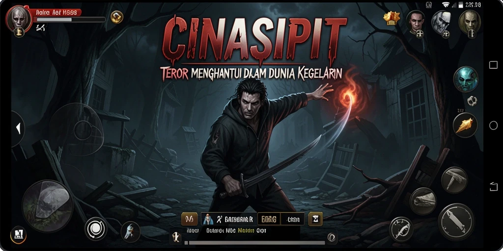 Gameplay menegangkan di dunia kegelapan CINASIPIT.