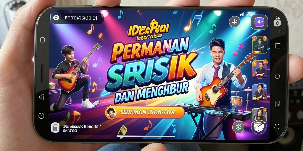Screenshot gameplay ID6788 menampilkan interaksi musik yang menarik.