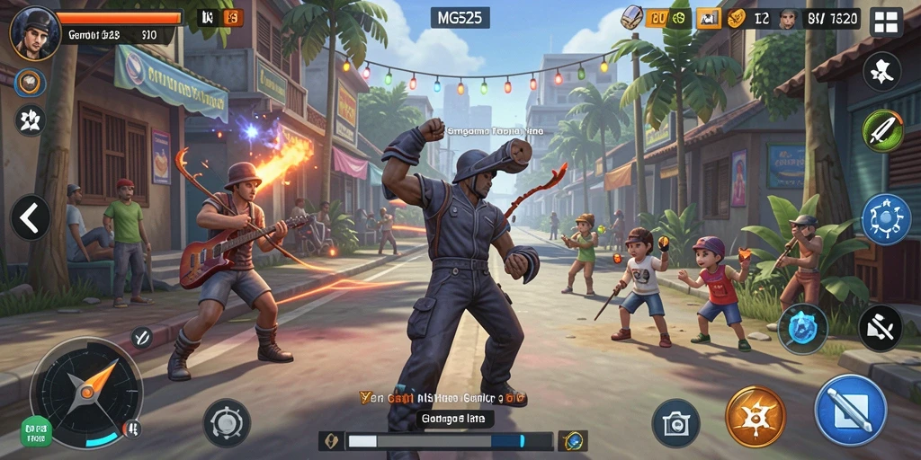 Menampilkan gameplay interaktif yang mengasyikkan di MG525.