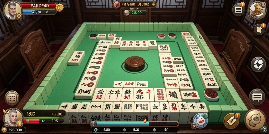 Screenshot gameplay PAKDE4D menampilkan tantangan Mahjong yang menarik.