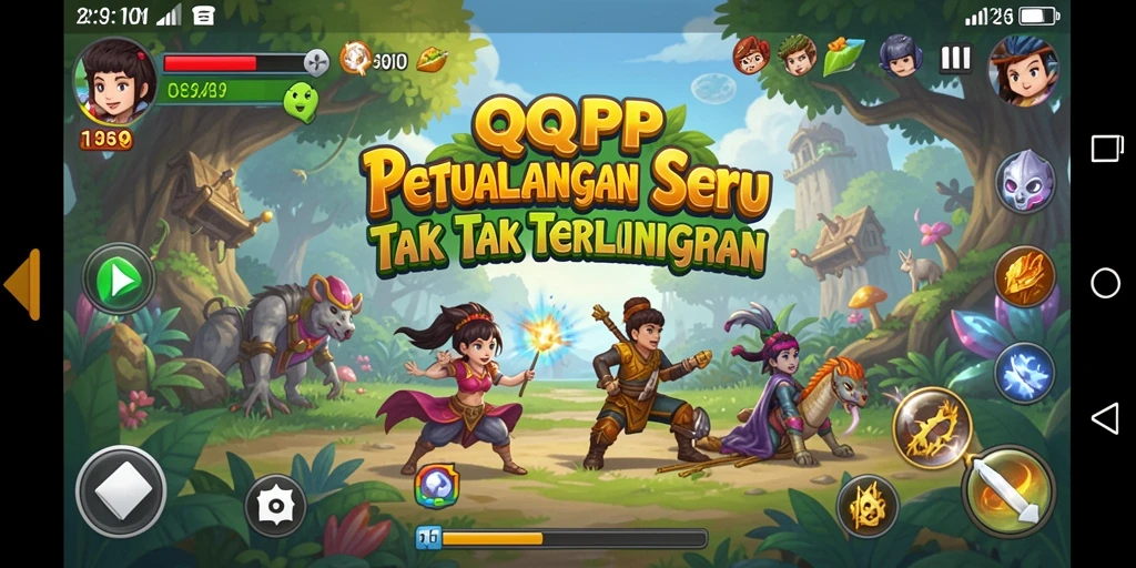 Tampilan gameplay QQRP yang mendebarkan dan penuh petualangan.