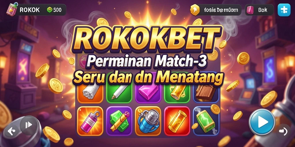 Gameplay menarik dengan berbagai tantangan Match-3.
