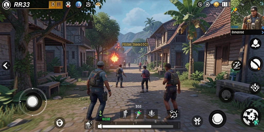 Tangkapan layar utama RR33 menampilkan gameplay Simulation yang menawan dan interaktif.